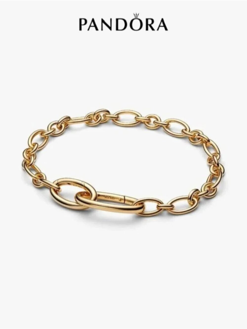 Pandora Openable Oval Link Chain Bracelet